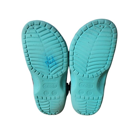 Crocs Classic Tie Dye Multicolored Slip On Men's Size 10 Women's Size 12 - Picture 9 of 10